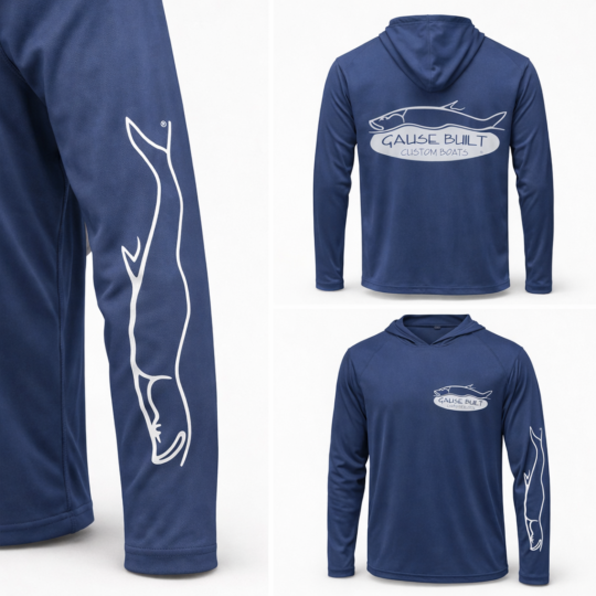 Mens Long Sleeve gause built boats merchandise