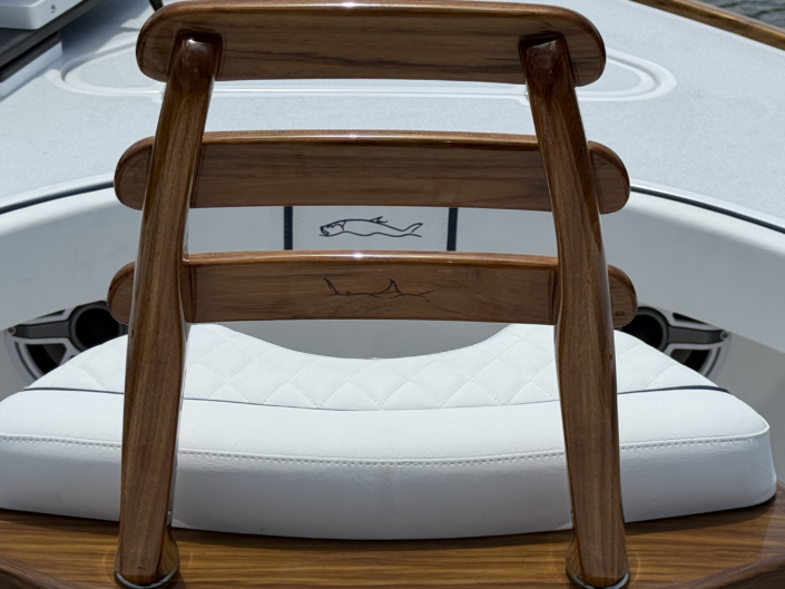 Teak Ladder Back