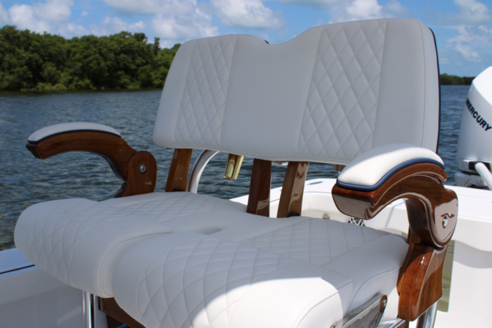 Release Marine Teak Leaning Post